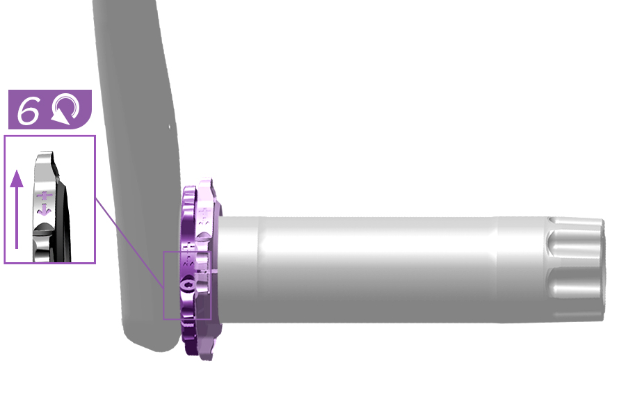 DUB Crankset Removal