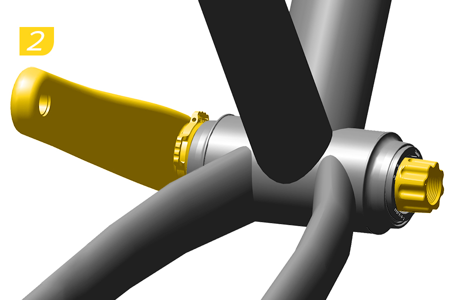 SRAM DUB Crankset Installation